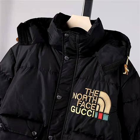 gucci north face black|north face gucci collection.